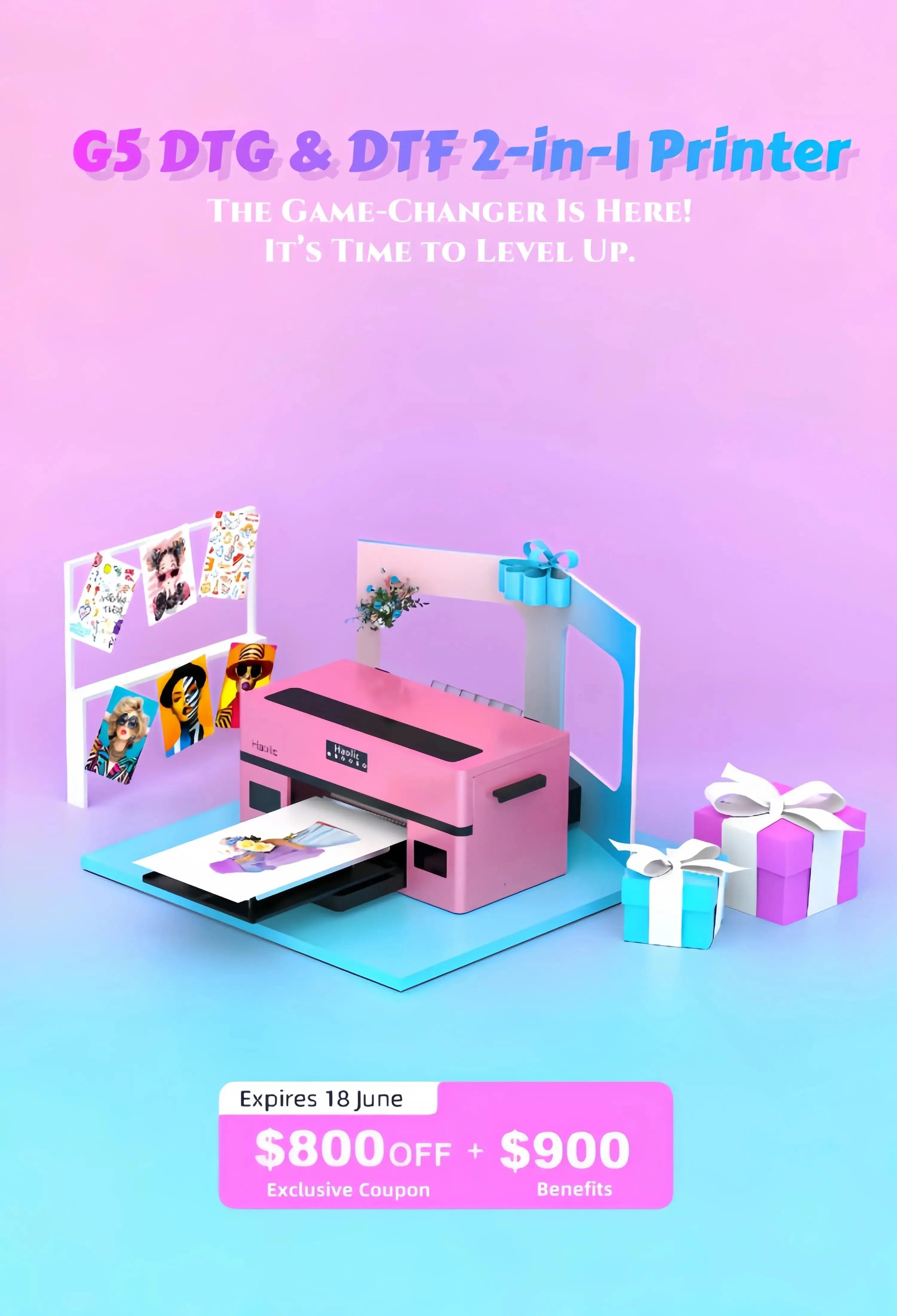 DTG & DTF Printers