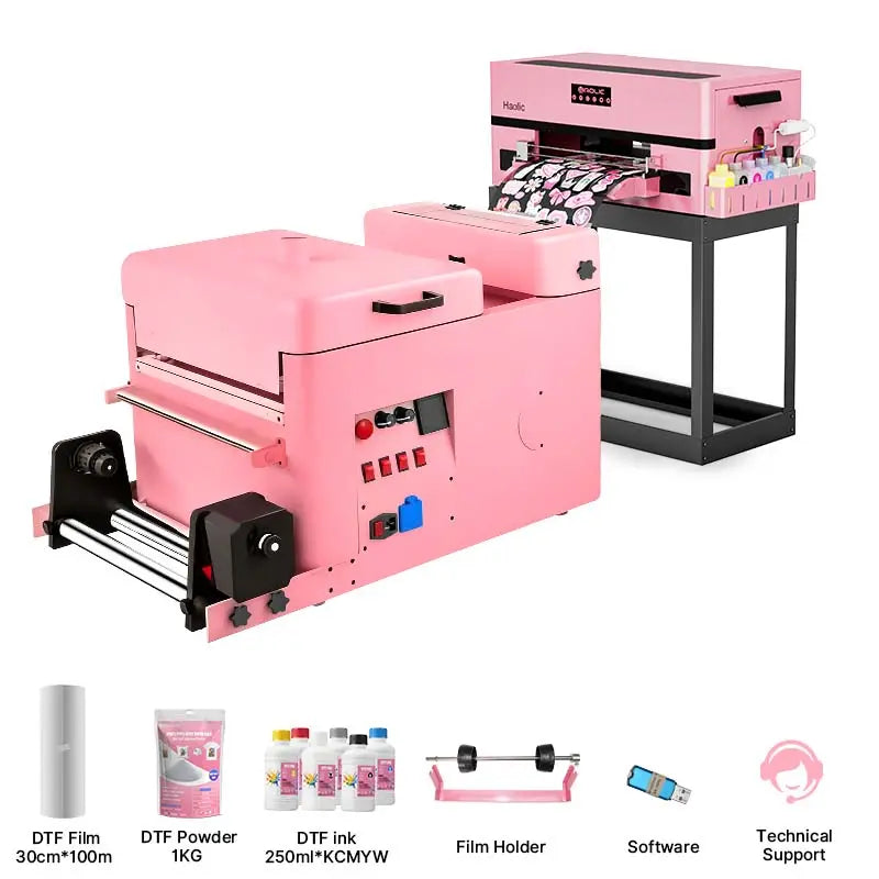 Haolic A3 XP-1 Pro DTF Printer & Shaker Dryer