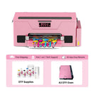 【Back In Stock】Haolic 13" Pink A3 XP600 DTF Printer Classic Edition