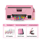 【Back In Stock】Haolic 13" Pink A3 XP600 DTF Printer Classic Edition