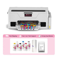 【Back In Stock】Haolic 13" Pink A3 XP600 DTF Printer Classic Edition