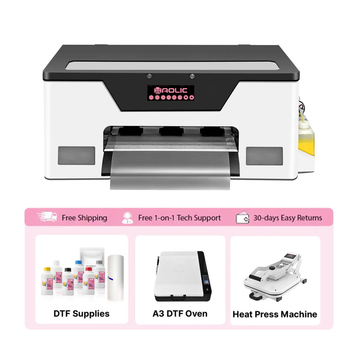 Haolic XP-1 Classic 13" A3 DTF Printer – XP600 Printhead