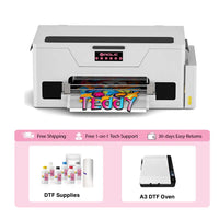 【Back In Stock】Haolic 13" Pink A3 XP600 DTF Printer Classic Edition