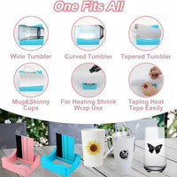 Pink Tumbler Holder + Mini Squeegee Haolic Printer