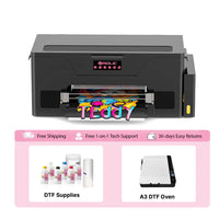 【Back In Stock】Haolic 13" Pink A3 XP600 DTF Printer Classic Edition