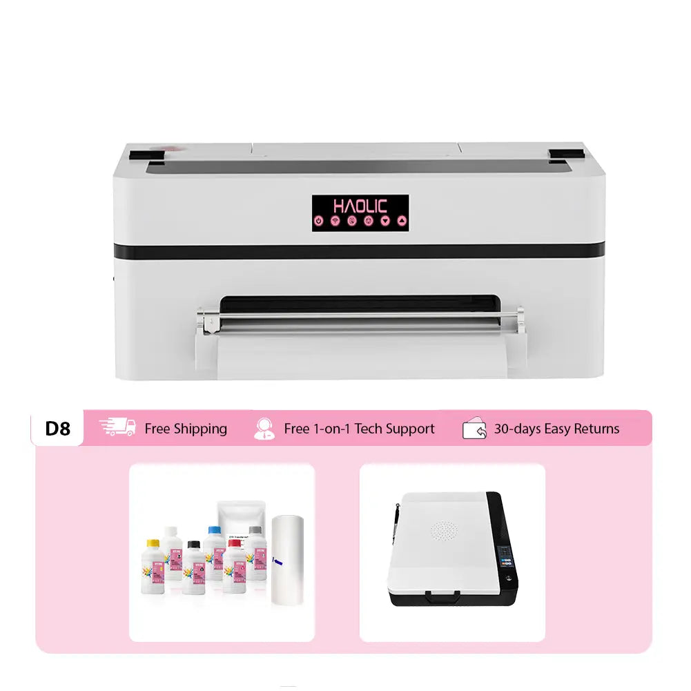 Haolic Mini D8 DTF Printer 13" Haolic