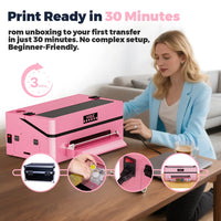 Haolic Mini D8 DTF Printer 13" | Compact Direct-to-Film Printer for Small Business & Home Use