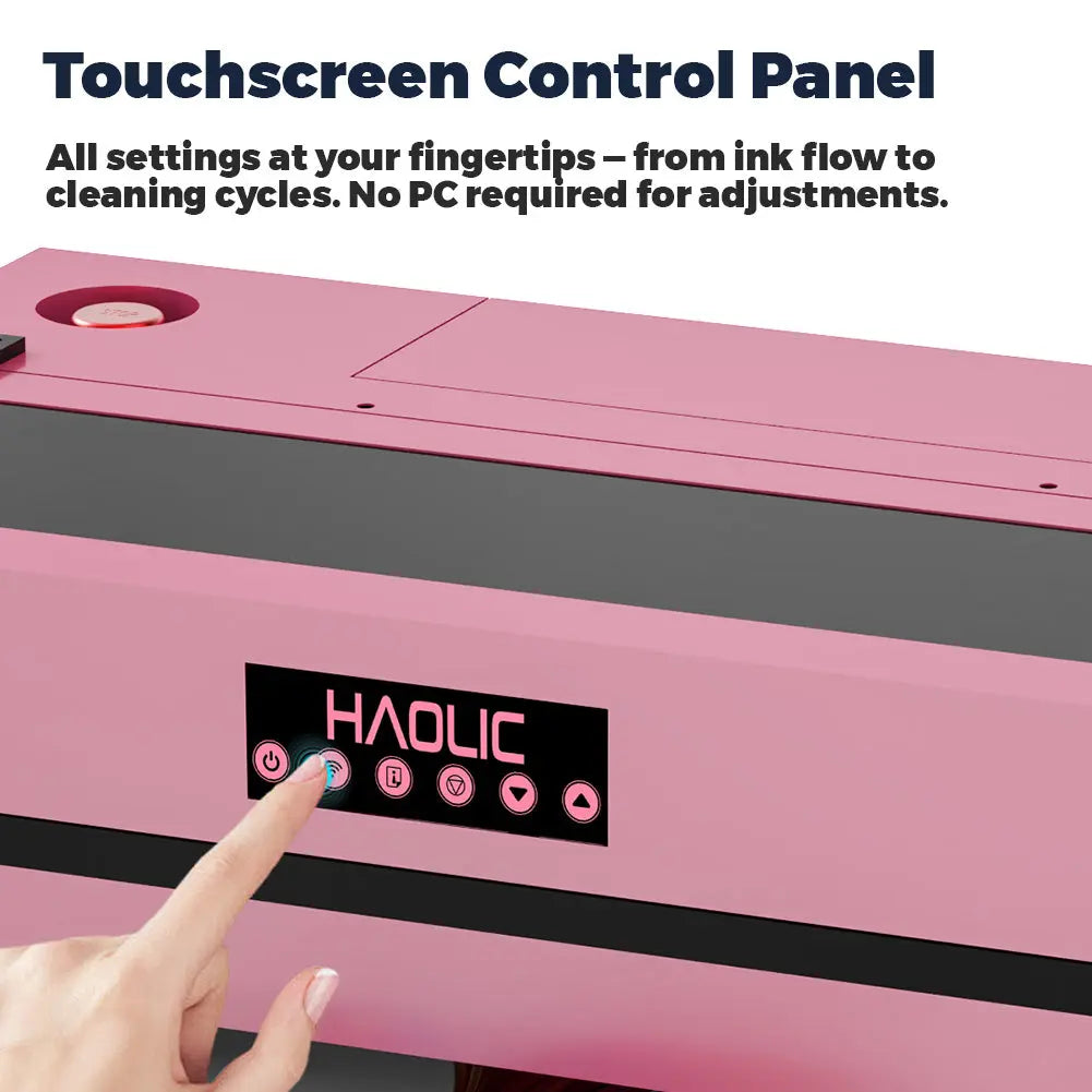 Haolic Mini D8 DTF Printer 13" | Compact Direct-to-Film Printer for Small Business & Home Use