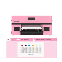 Haolic G5 DTG & DTF 2 in 1 A3 Printer 13" Pink Haolic