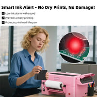Haolic UX7 Mini 13'' UV DTF Printer with Built-in Laminator & Cutter All-in-One Bundle