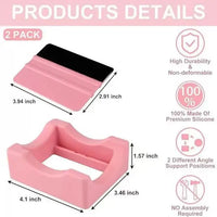 Pink Tumbler Holder + Mini Squeegee Haolic Printer