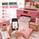 【Back In Stock】Haolic 13" Pink A3 XP600 DTF Printer Classic Edition