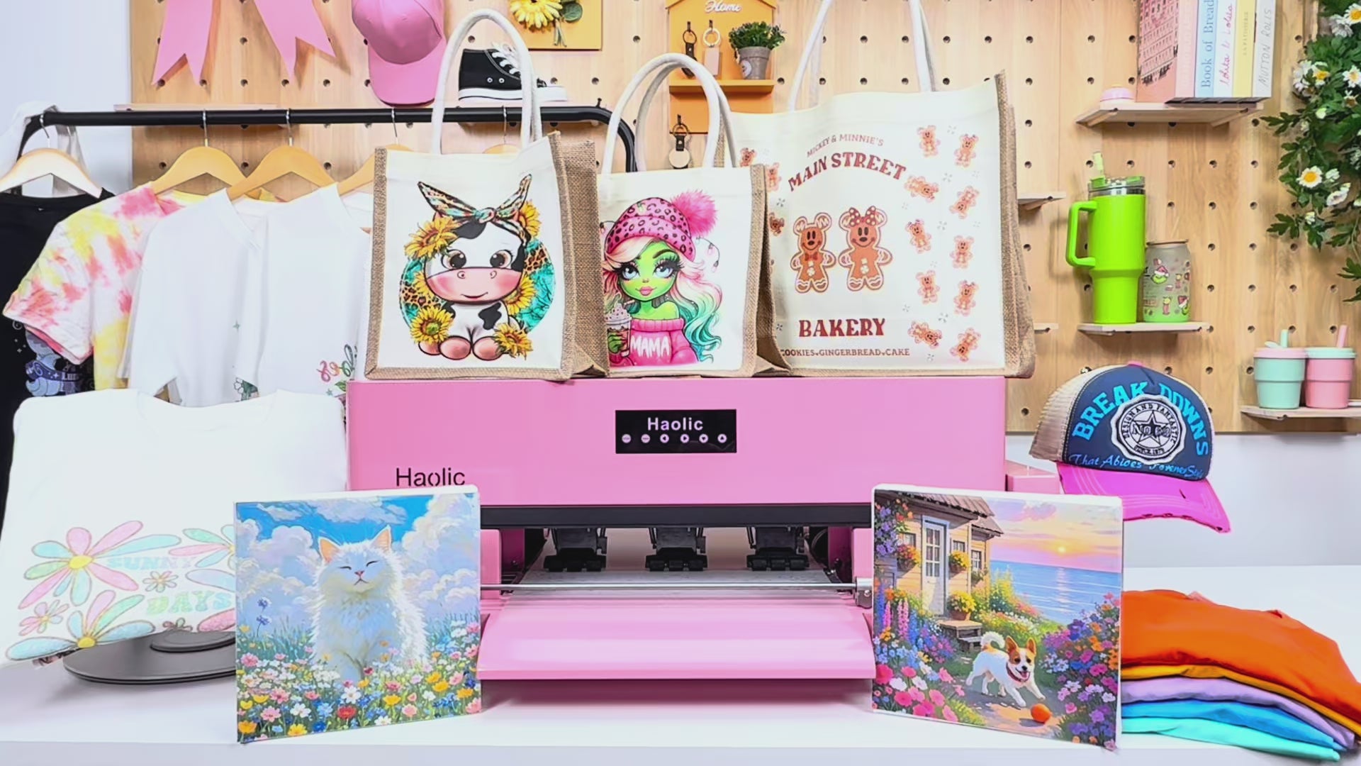 Haolic 13" Pink A3 XP-1 Pro DTF Printer