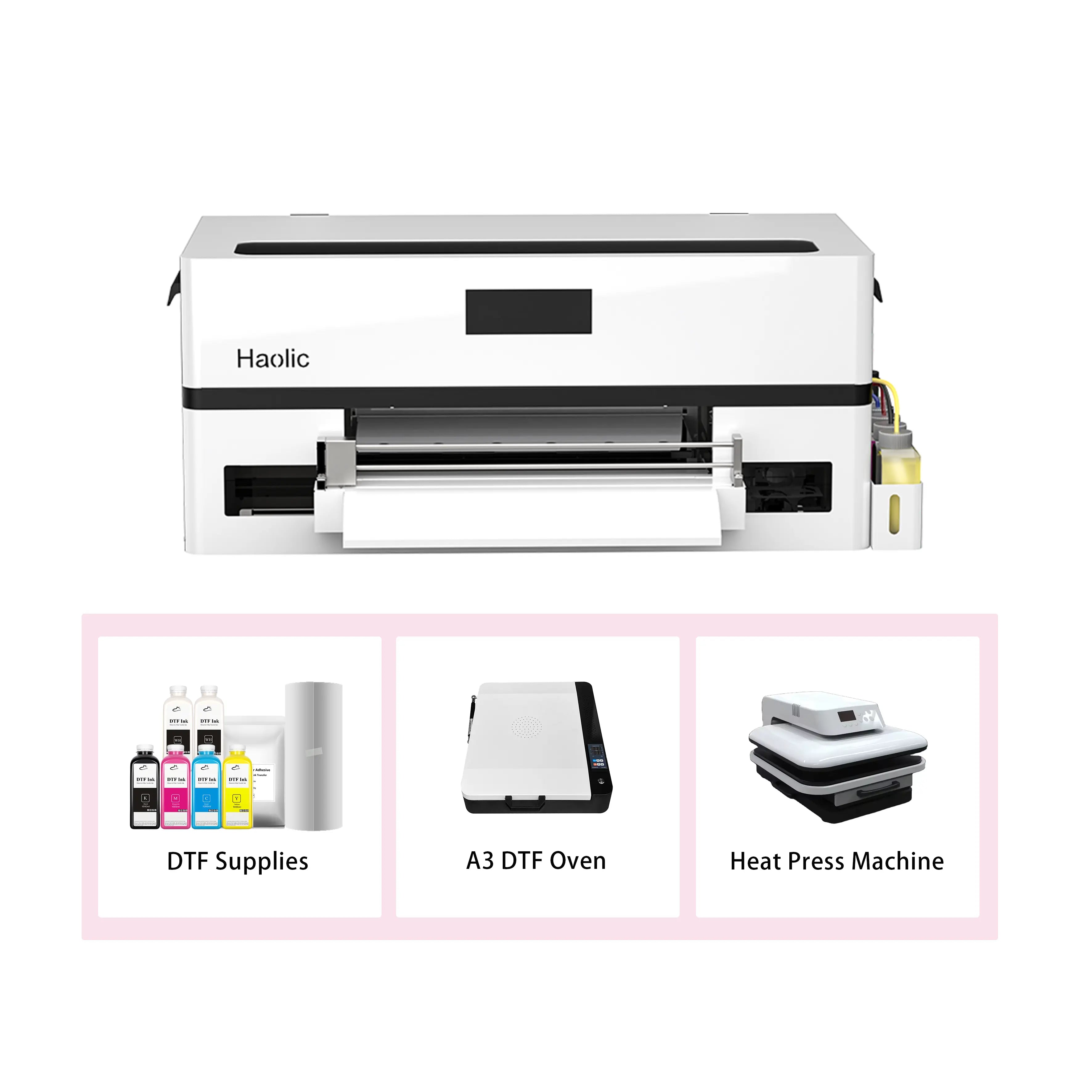 Haolic 13" Pink A3 XP-1 Pro DTF Printer Haolic