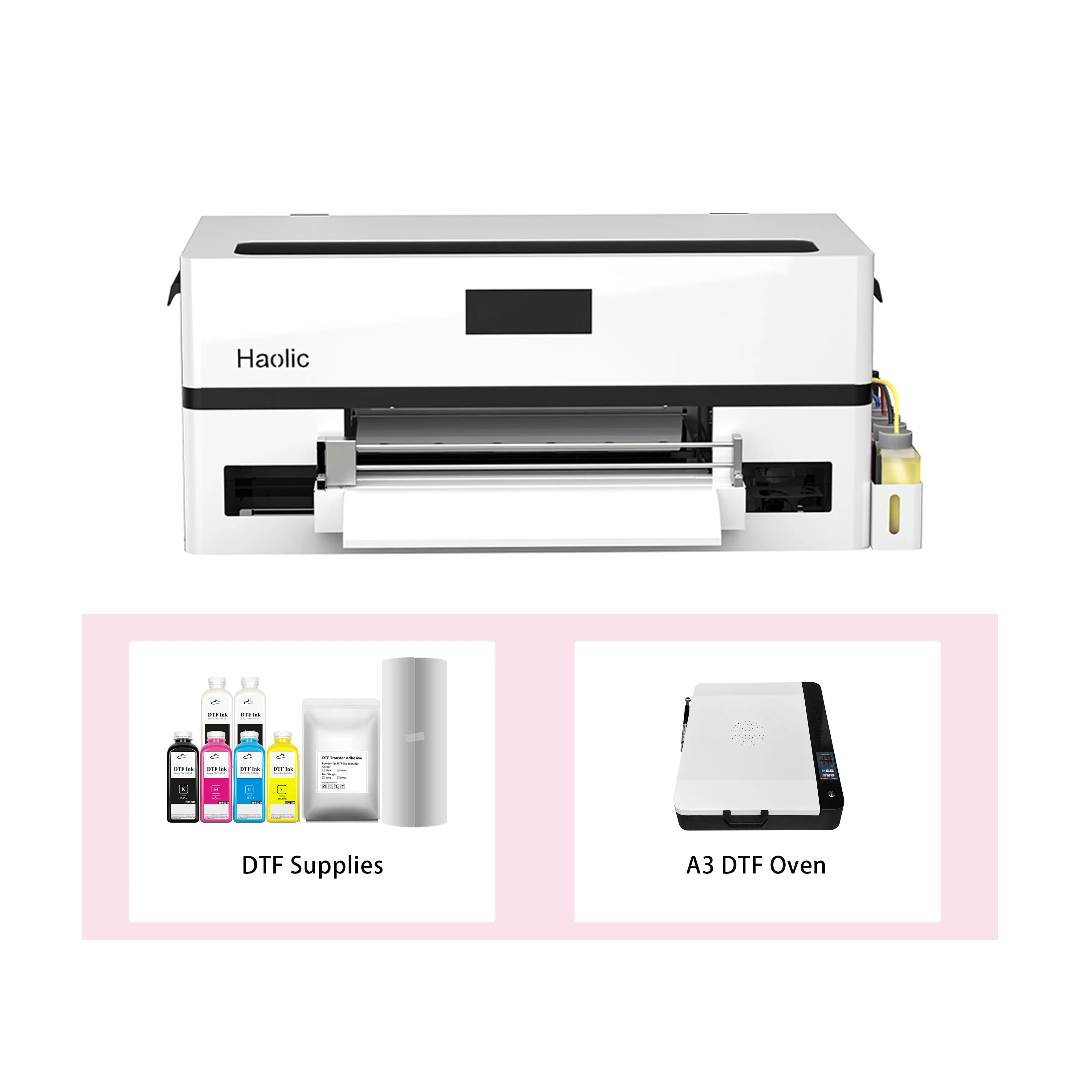 Haolic 13" Pink A3 XP-1 Pro DTF Printer Haolic
