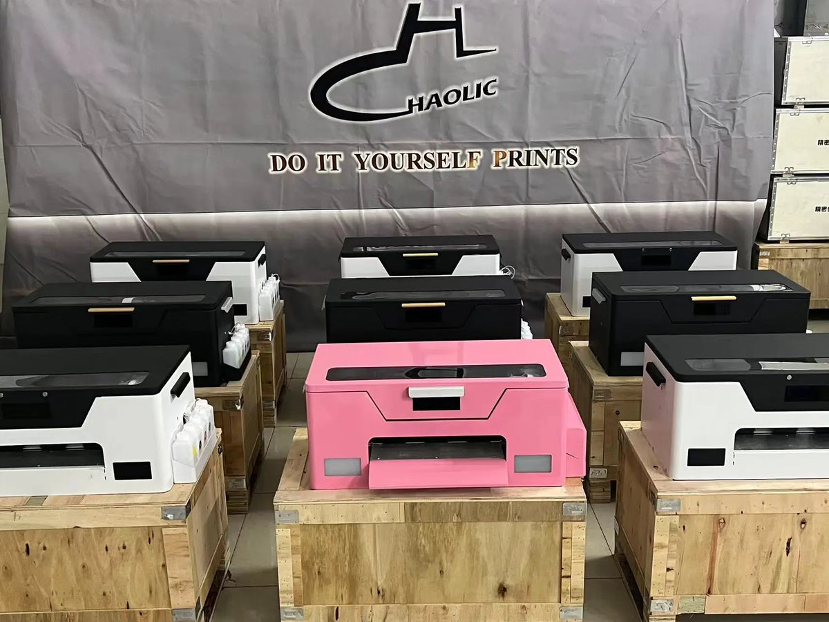 Haolic Pink A3 XP600 DTF Kit Printer Oven For Beginner Haolic