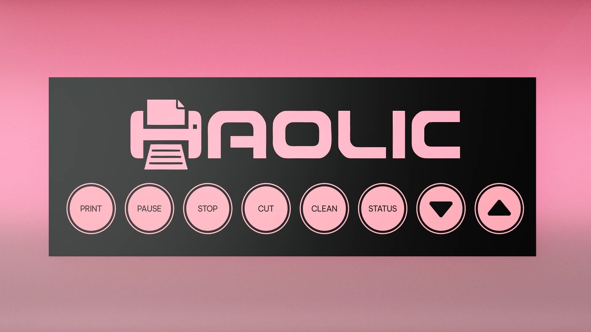 HD touchscreen controls